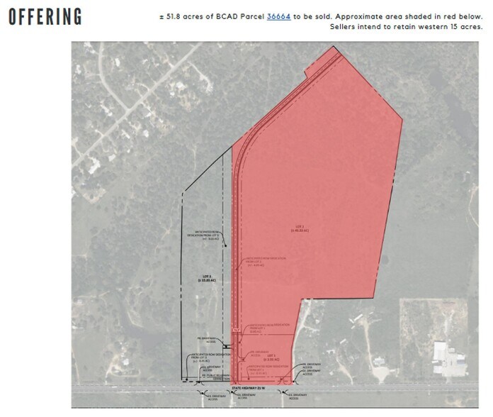 1428 Highway 21 W, Cedar Creek, TX à vendre - Photo du bâtiment - Image 3 de 20