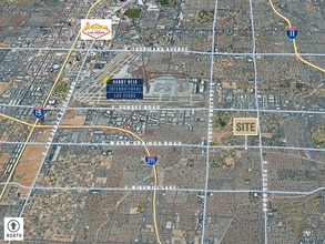 3183 E Warm Springs Rd, Las Vegas, NV - Aerial  map view