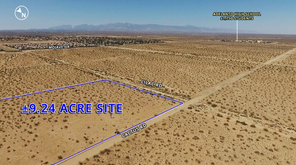 11143 Cactus Road, Adelanto, CA for sale - Primary Photo - Image 1 of 6
