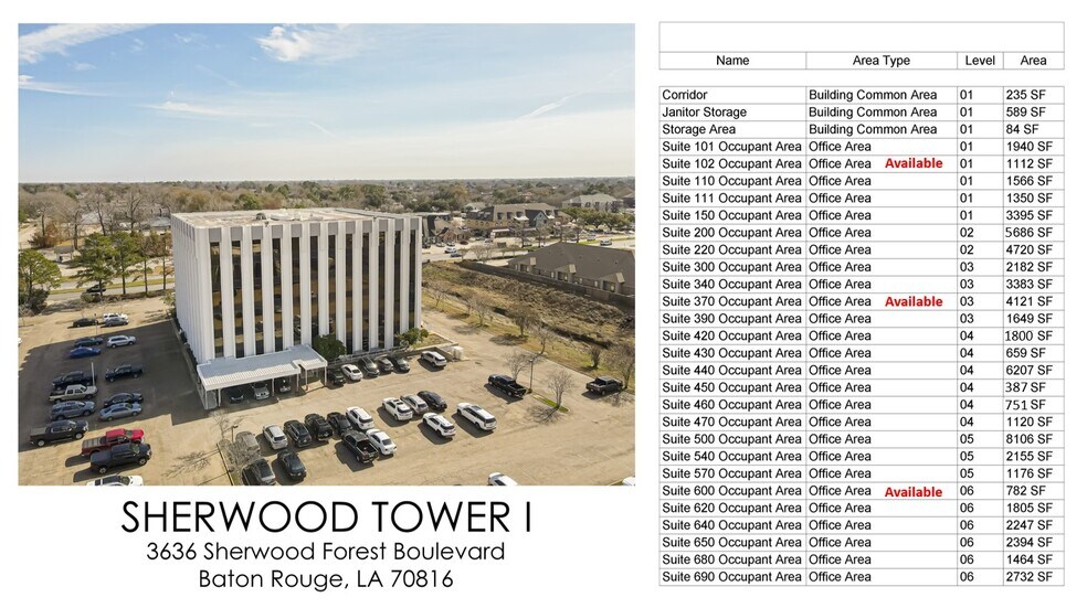 3636 S Sherwood Forest Blvd, Baton Rouge, LA for sale - Building Photo - Image 2 of 43