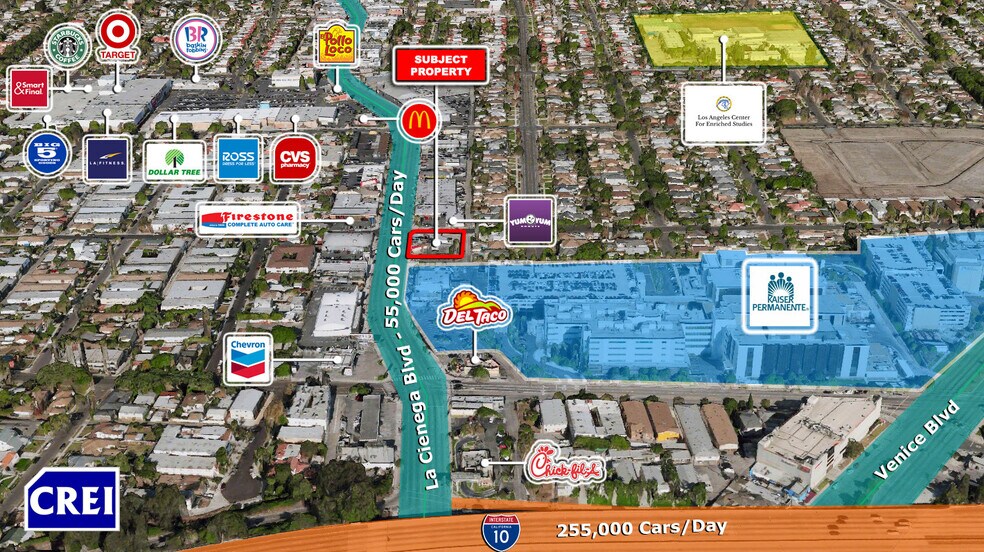 2000 S La Cienega Blvd, Los Angeles, CA à louer - Photo du bâtiment - Image 2 de 7