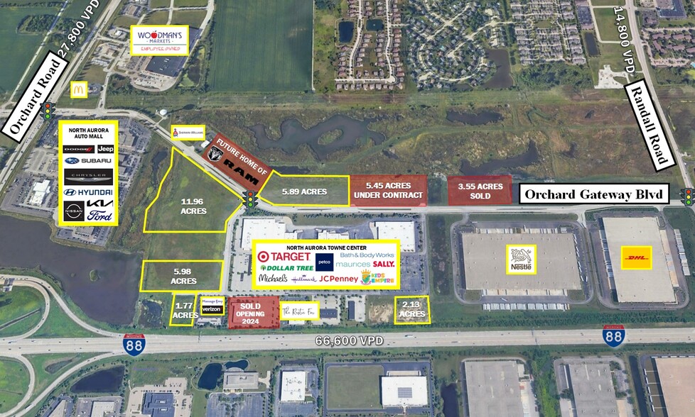 Lot 13 Towne Center Drive, North Aurora, IL for sale - Building Photo - Image 3 of 4