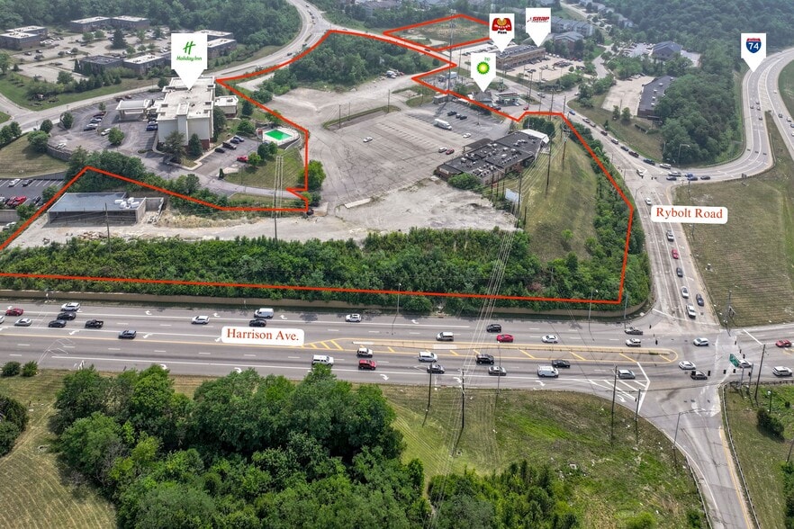 5510 Rybolt Rd, Cincinnati, OH for lease - Aerial - Image 2 of 5