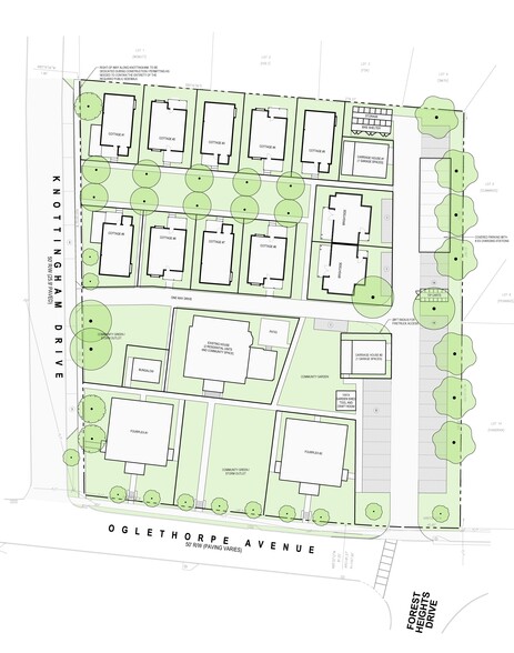 1010 Oglethorpe Ave, Athens, GA à vendre - Plan de site - Image 2 de 6