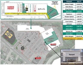 1029-1101 E Grand Ave, Rothschild, WI - Aérien  Vue de la carte