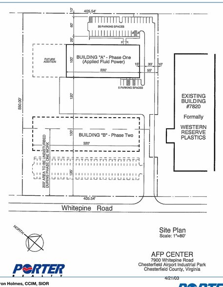 7900 Whitepine Rd, Richmond, VA à louer - Plan de site - Image 2 de 2
