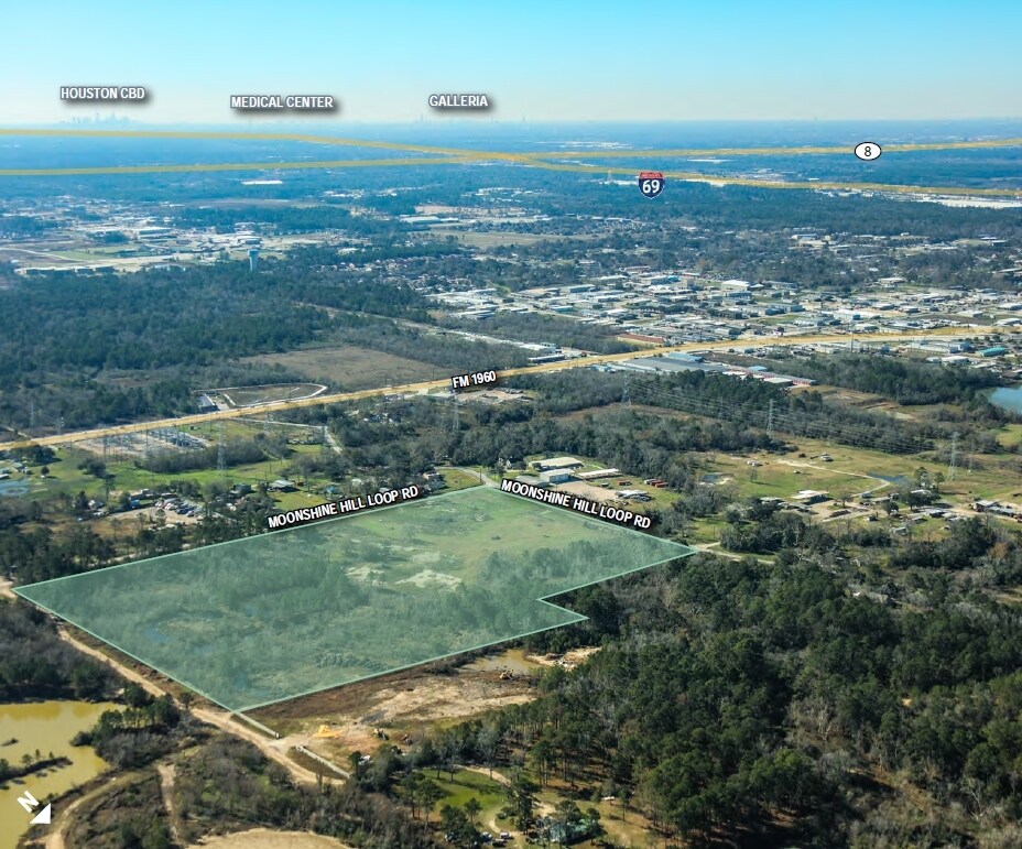 00 Moonshine Hill Rd, Humble, TX for lease Aerial- Image 1 of 2