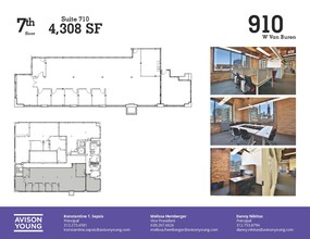 910 W Van Buren St, Chicago, IL à louer Plan d  tage- Image 2 de 2