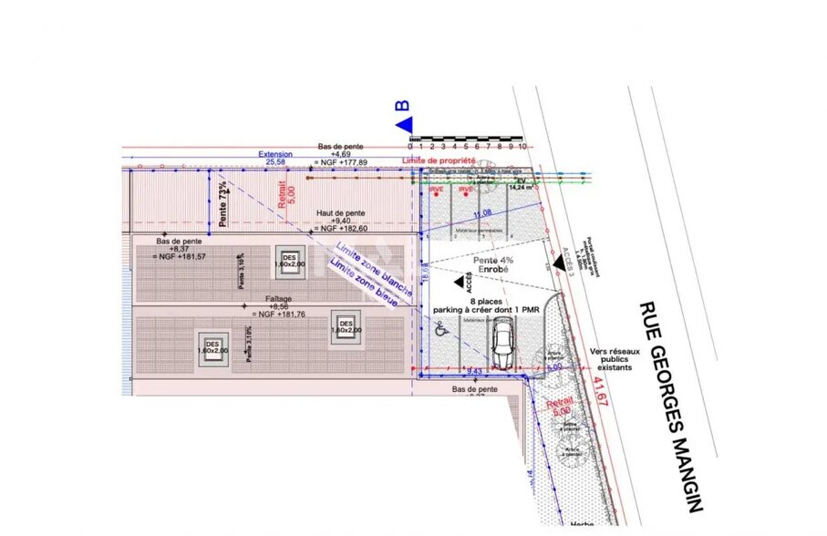 Bureau dans Villefranche-sur-Saône à louer - Plan d’étage - Image 2 de 5