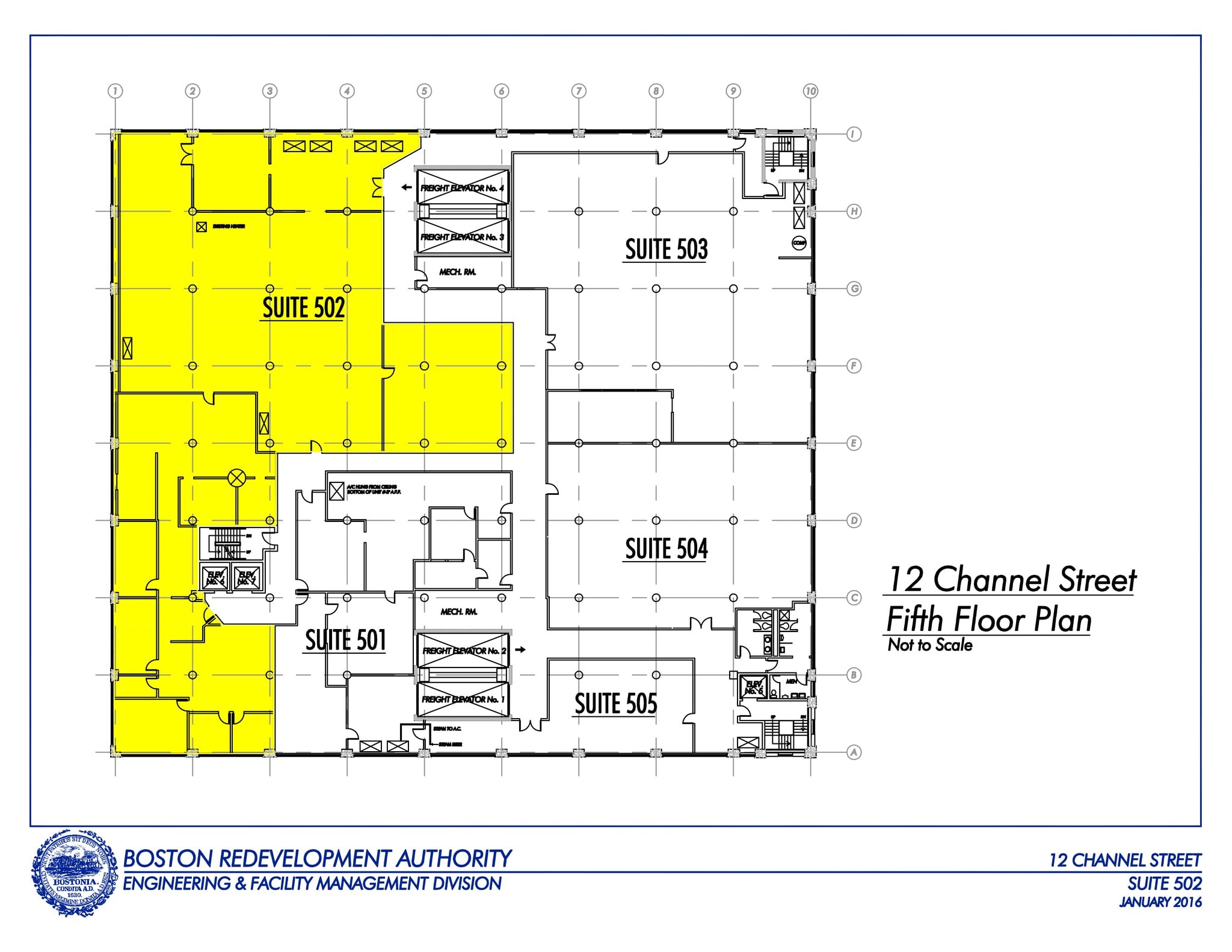 12 Channel St, Boston, MA à louer Plan de site- Image 1 de 1