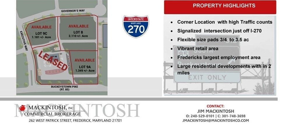 Buckeystown Pike, Frederick, MD for sale Primary Photo- Image 1 of 6