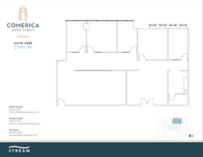 1717 Main St, Dallas, TX for lease Floor Plan- Image 2 of 2