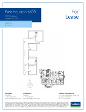 1140 Westmont Dr, Houston, TX à louer Plan d  tage- Image 1 de 1