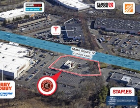 545 N State Rt 17, Paramus, NJ - AERIAL  map view - Image1