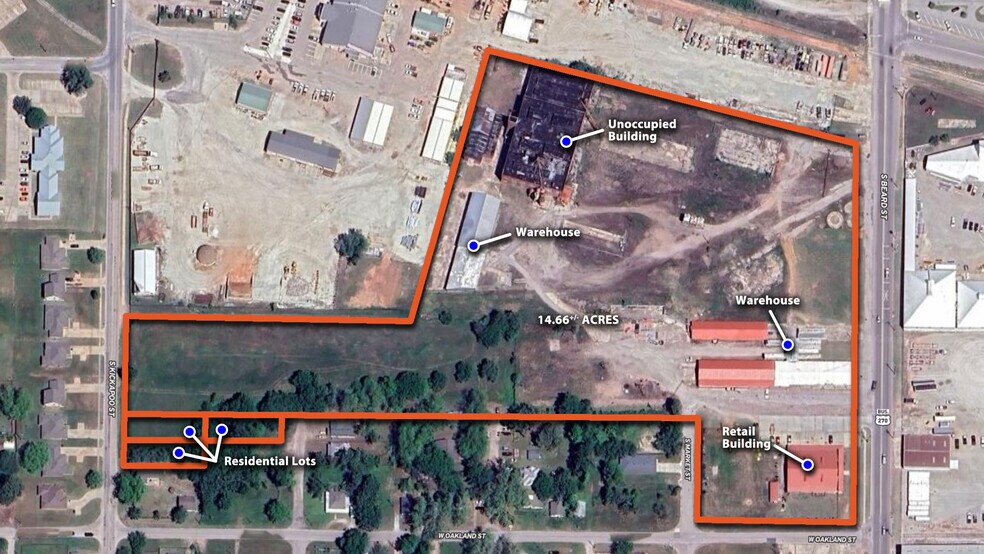 302 S Beard Ave, Shawnee, OK à vendre - Plan de site - Image 2 de 5