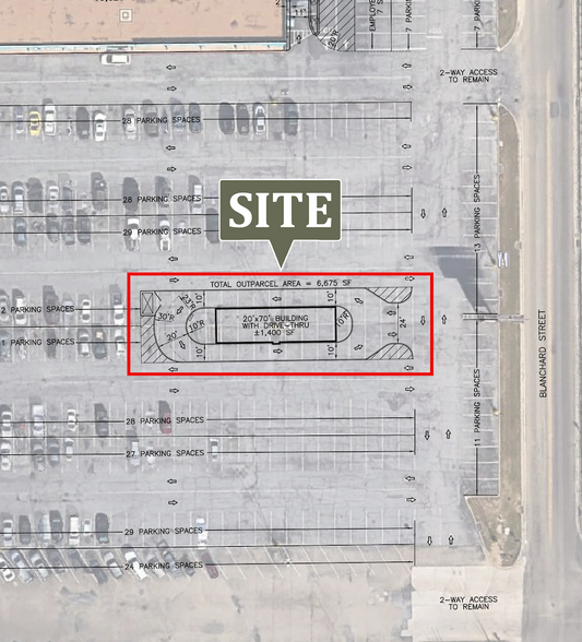 112 Blanchard St, West Monroe, LA à vendre - Aérien - Image 3 de 3