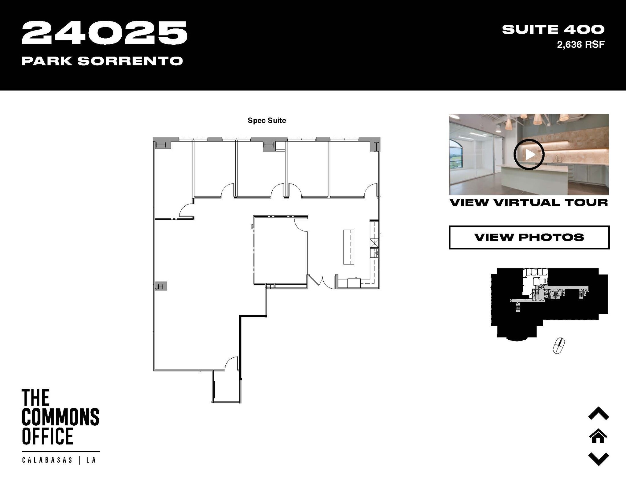 24025 Park Sorrento, Calabasas, CA for lease Floor Plan- Image 1 of 8