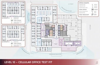 1101 New York Ave NW, Washington, DC à louer Plan d’étage- Image 2 de 3