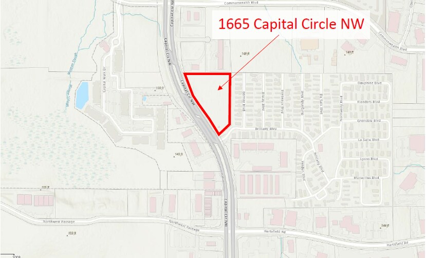 1665 Capital NW cir, Tallahassee, FL à vendre - Photo du bâtiment - Image 2 de 3