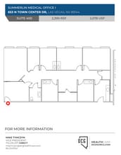 653 N Town Center Dr, Las Vegas, NV à louer Plan d’étage- Image 1 de 1