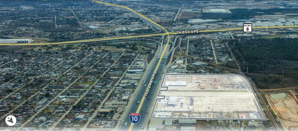 14214 East Fwy, Houston, TX à louer - Aérien - Image 2 de 4