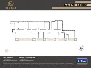 550 Biltmore Way, Coral Gables, FL for lease Floor Plan- Image 1 of 1