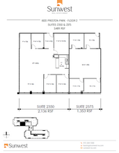 1800 Preston Park Blvd, Plano, TX à louer Plan d  tage- Image 2 de 2