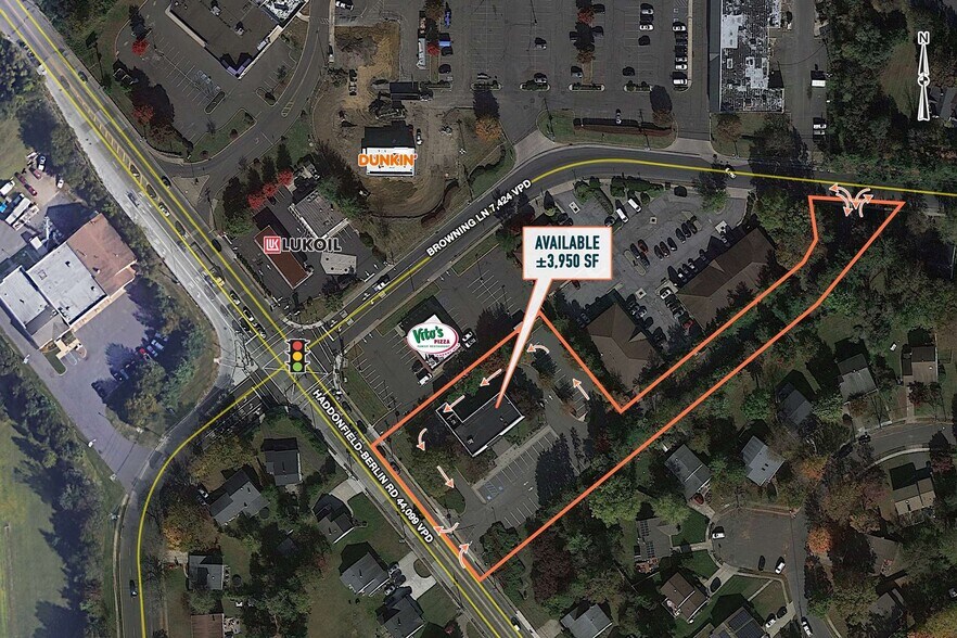 1506 Haddonfield-berlin Rd, Cherry Hill, NJ à louer - Aérien - Image 2 de 3