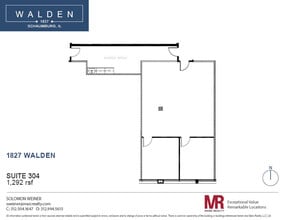 1827 Walden Office Sq, Schaumburg, IL for lease Floor Plan- Image 1 of 5