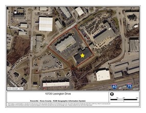 10720 Lexington Dr, Knoxville, TN - Aerial  map view