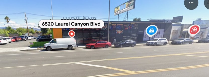 6522-6528 Laurel Canyon Blvd, North Hollywood, CA for lease - Building Photo - Image 2 of 3