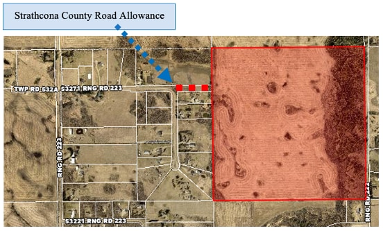 53271 Range Road 223, Sherwood Park, AB for sale Aerial- Image 1 of 1