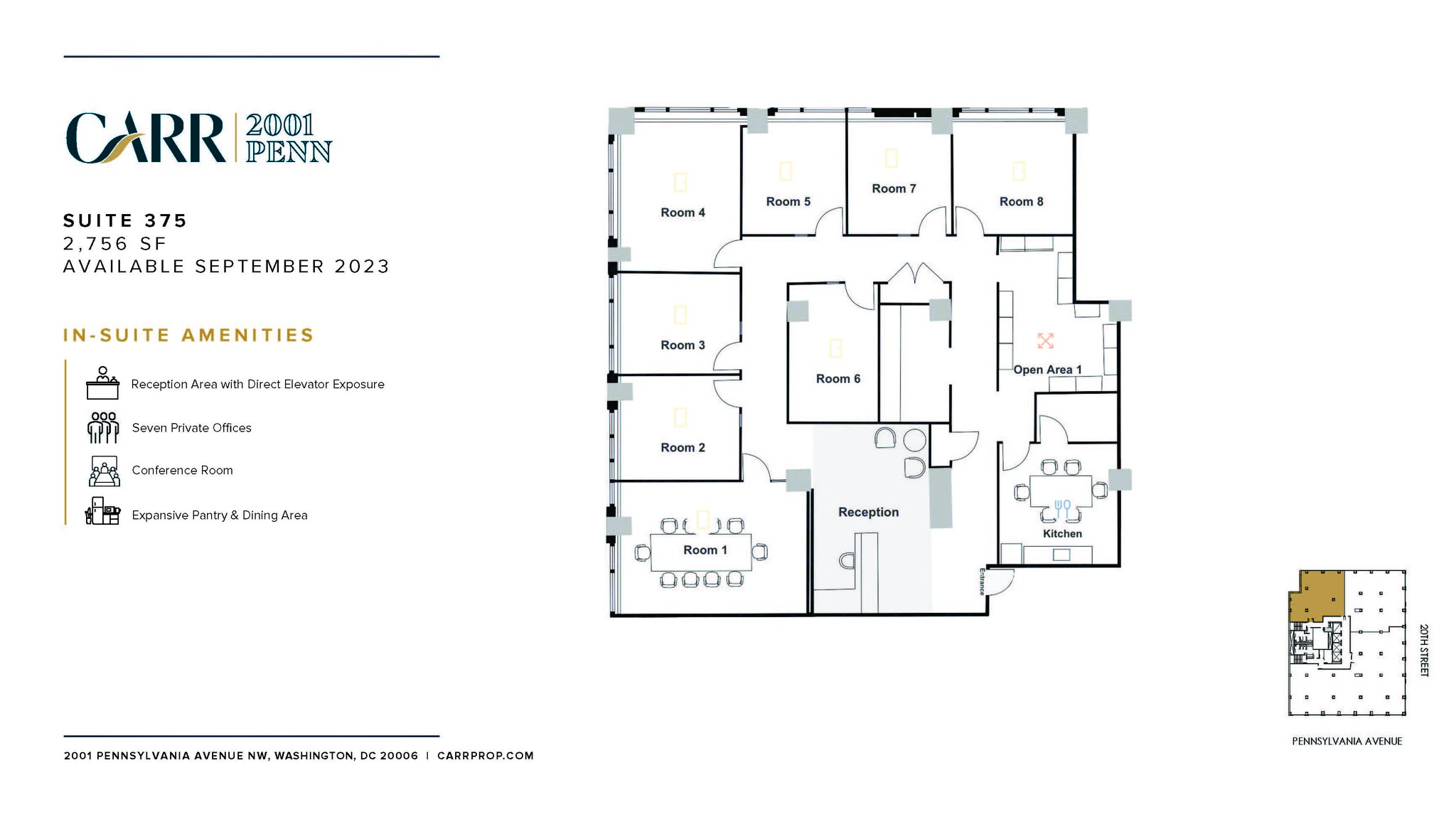 2001 Pennsylvania Ave NW, Washington, DC for lease Floor Plan- Image 1 of 1