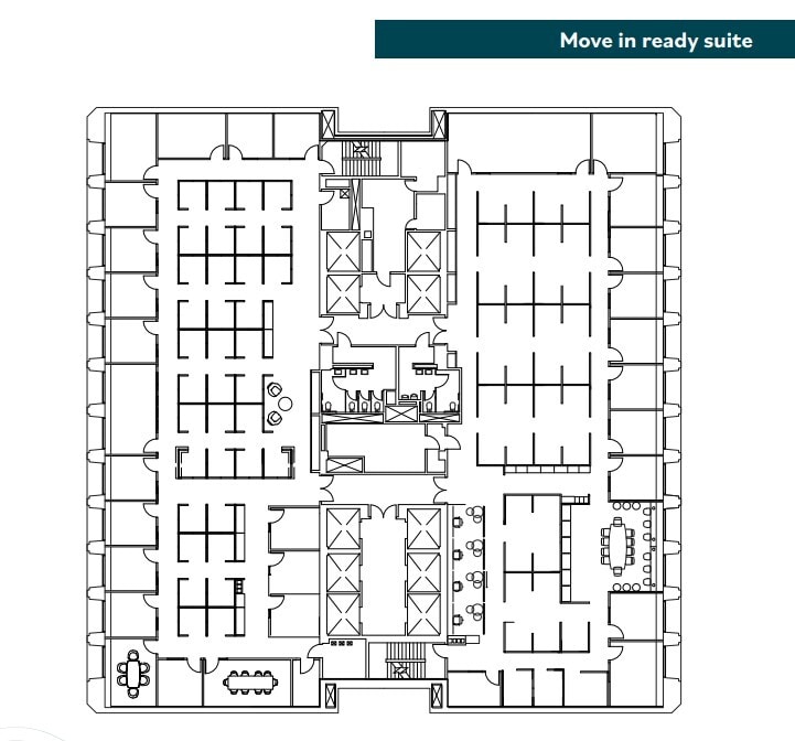 1950 Franklin St, Oakland, CA à louer Plan d’étage- Image 1 de 1