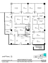 4222 Trinity Mills Rd, Dallas, TX à louer Plan d’étage- Image 1 de 1