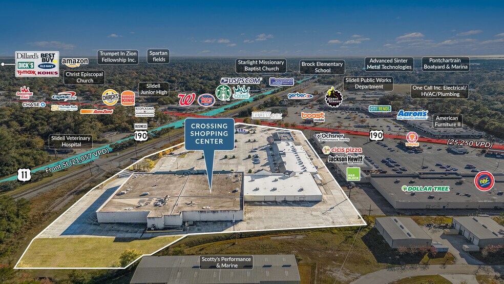 110 Gause Blvd, Slidell, LA à vendre - Photo du bâtiment - Image 3 de 5