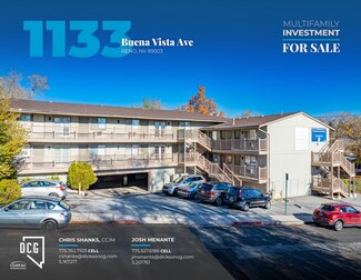 Plus de détails pour 1133 Buena Vista Ave, Reno, NV - Multi-résidentiel à vendre