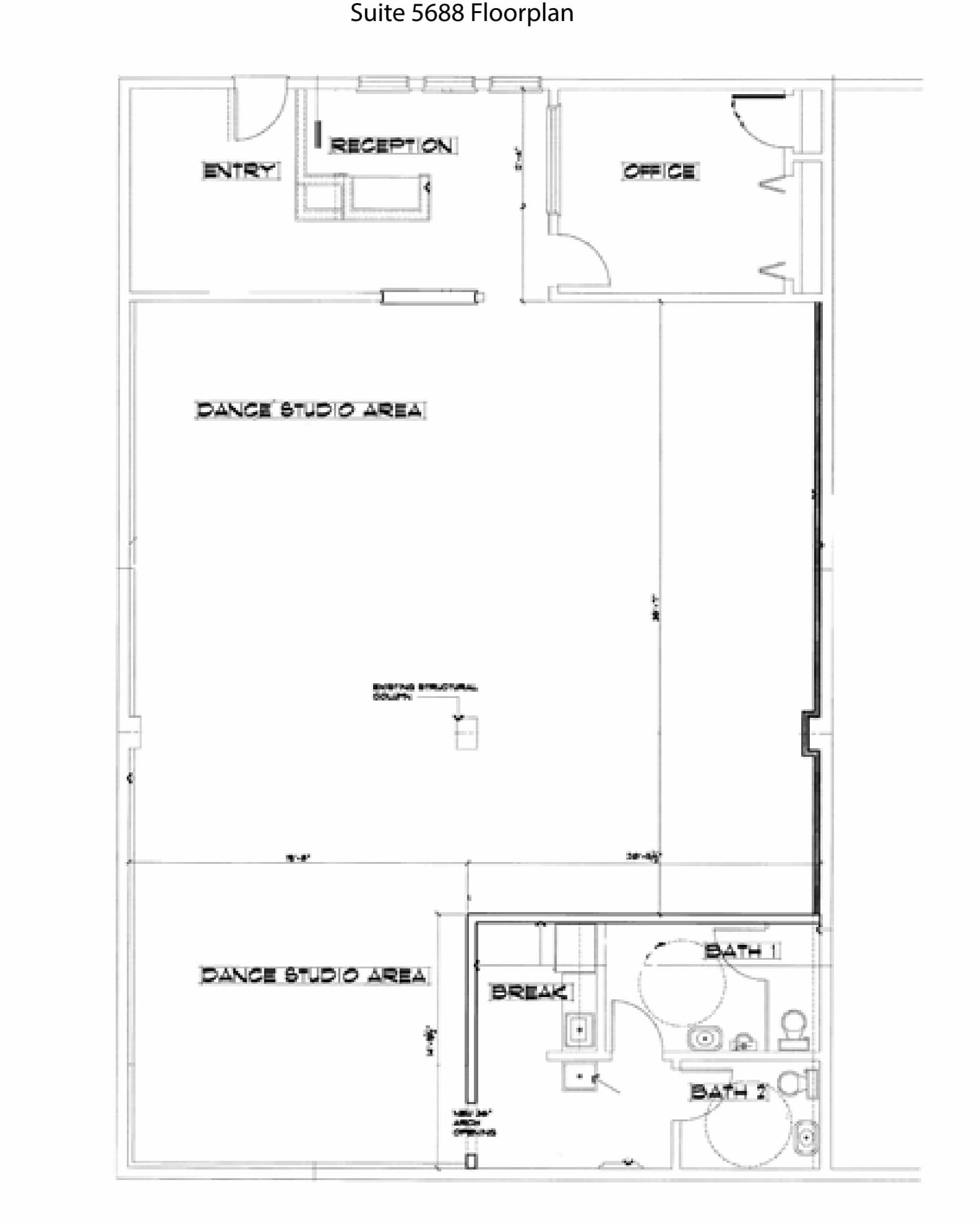 5604-5890 N Union Blvd, Colorado Springs, CO for lease Floor Plan- Image 1 of 1