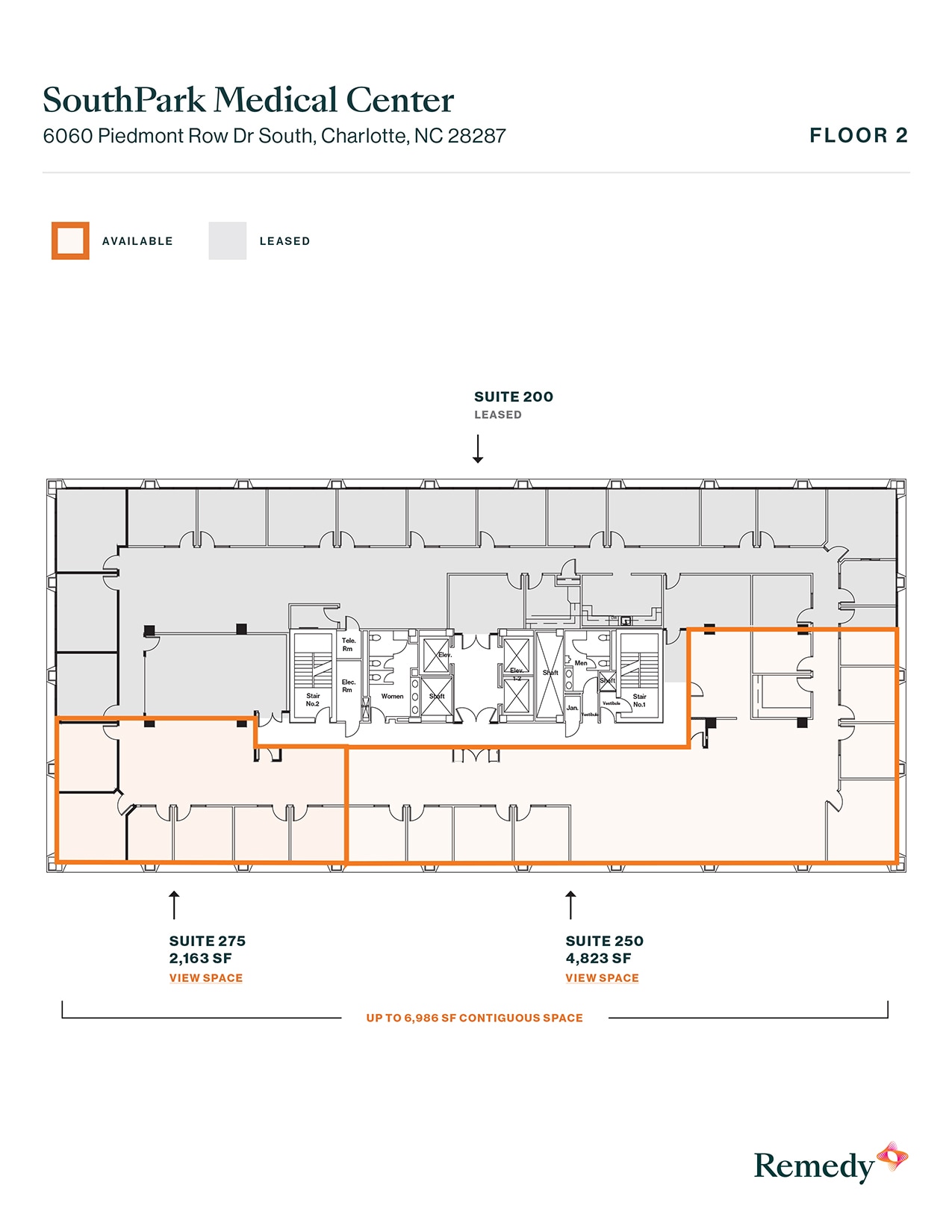 6060 Piedmont Row Dr S, Charlotte, NC for lease Floor Plan- Image 1 of 2