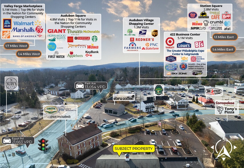 2801 Egypt Rd, Audubon, PA à vendre - Photo du bâtiment - Image 3 de 7