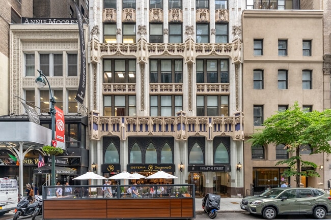 Plus de détails pour 18 E 41st St, New York, NY - Bureau à louer