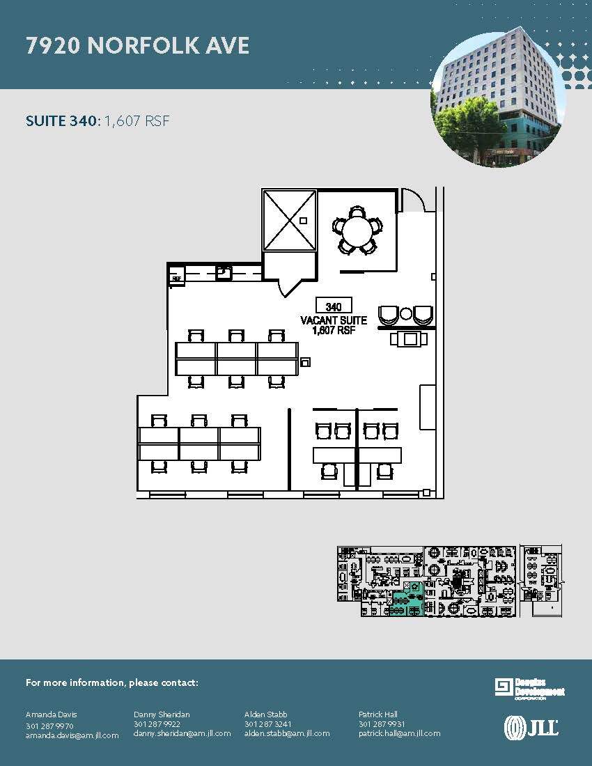 7900-7920 Norfolk Ave, Bethesda, MD for lease Floor Plan- Image 1 of 1