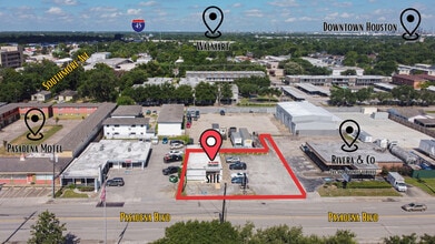 1122 Pasadena Blvd, Pasadena, TX - Aérien  Vue de la carte