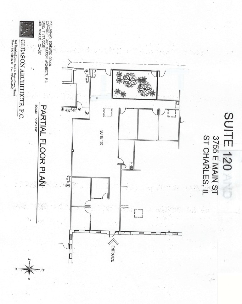 3755 E Main St, Saint Charles, IL à louer Plan d’étage- Image 1 de 2
