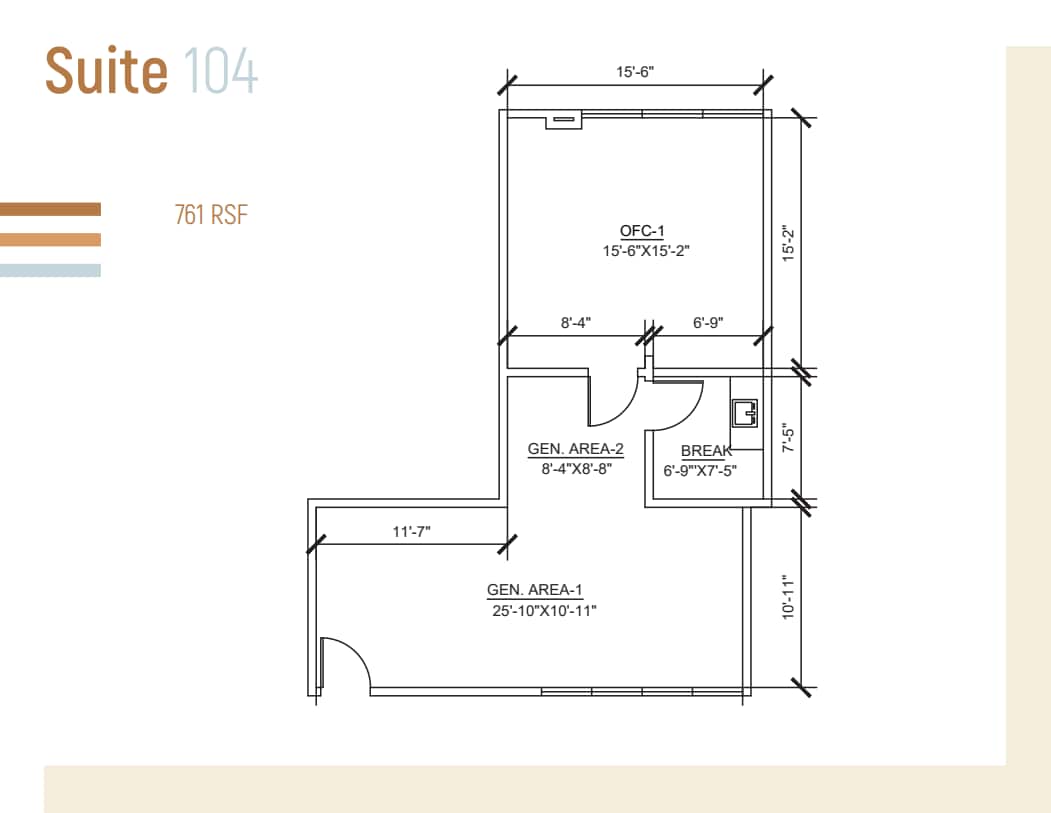 26400 La Alameda, Mission Viejo, CA for lease Floor Plan- Image 1 of 1