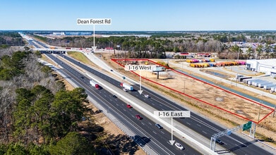 1753 Old Dean Forest Rd, Garden City, GA - Aerial map view - Image1