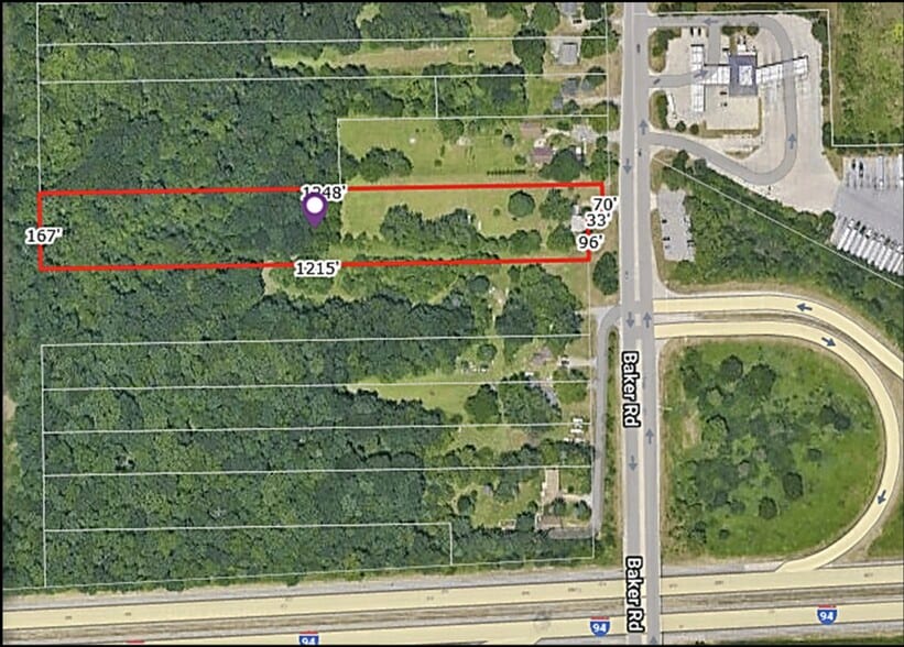 675 Baker Rd, Dexter, MI for sale - Aerial - Image 2 of 2