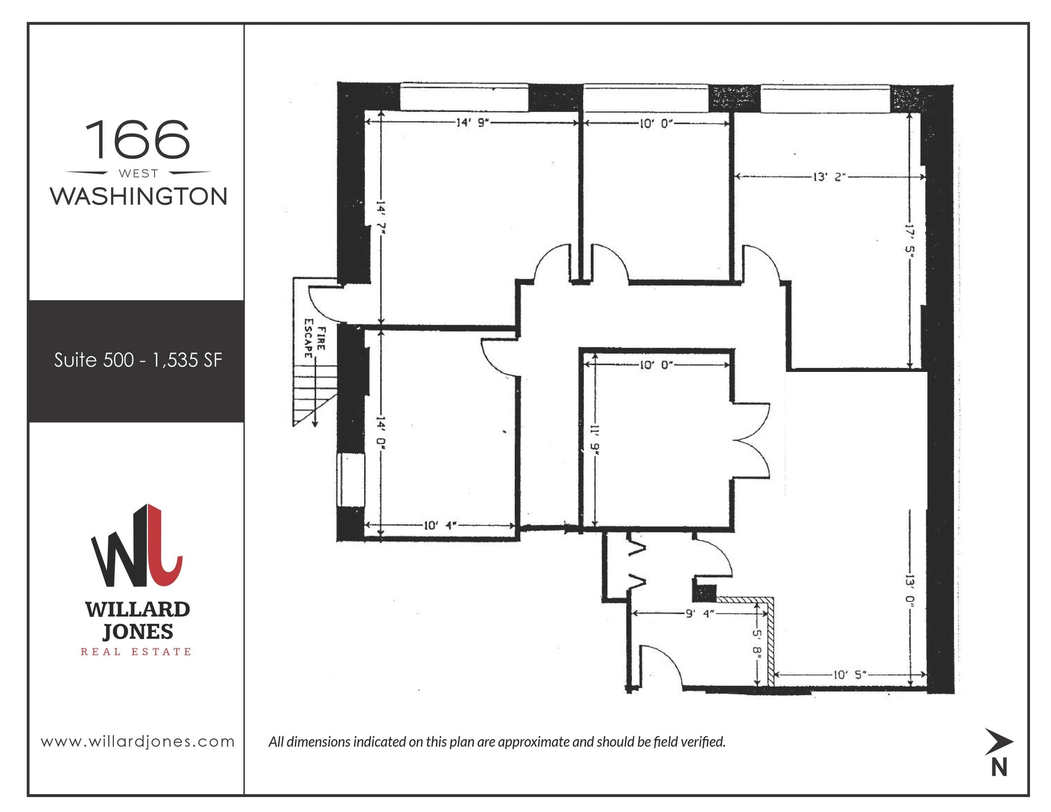 166 W Washington St, Chicago, IL for lease Floor Plan- Image 1 of 1
