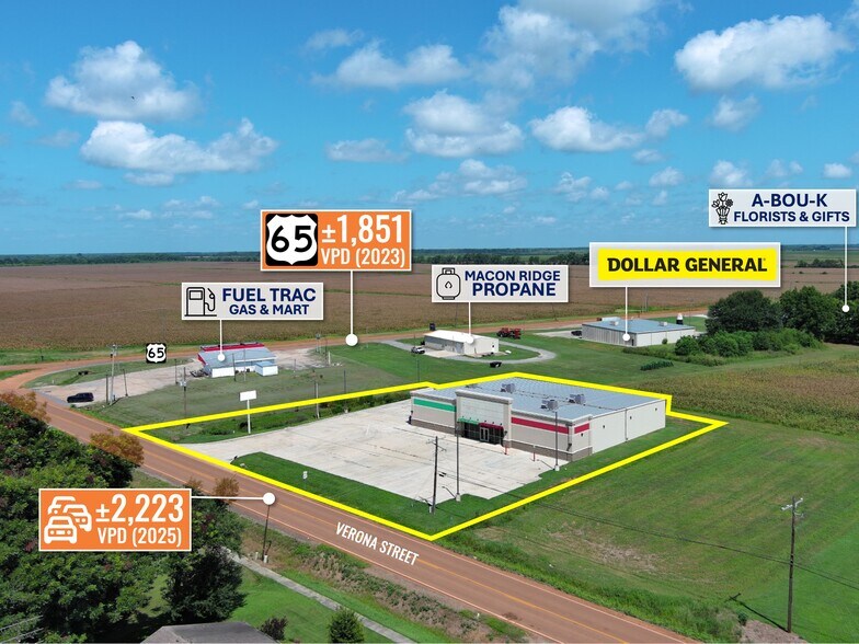 1106 Verona St, Newellton, LA à vendre - Photo du bâtiment - Image 1 de 1