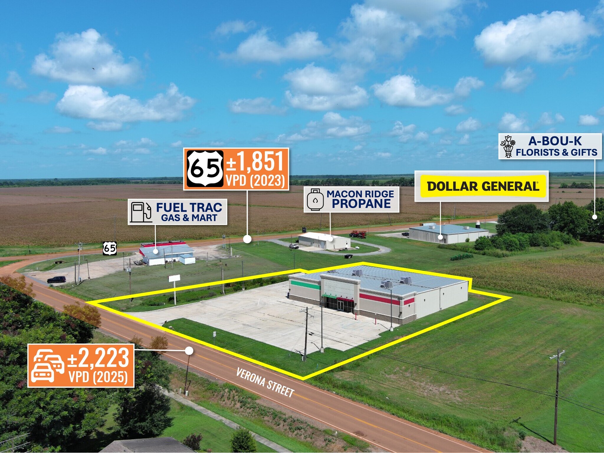 1106 Verona St, Newellton, LA à vendre Photo du bâtiment- Image 1 de 1